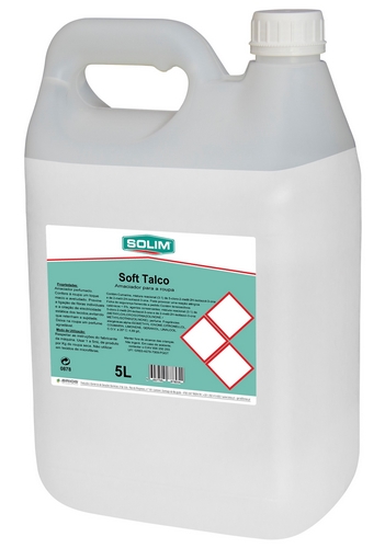 Solim Amaciador Soft Talco Branco 5Lt